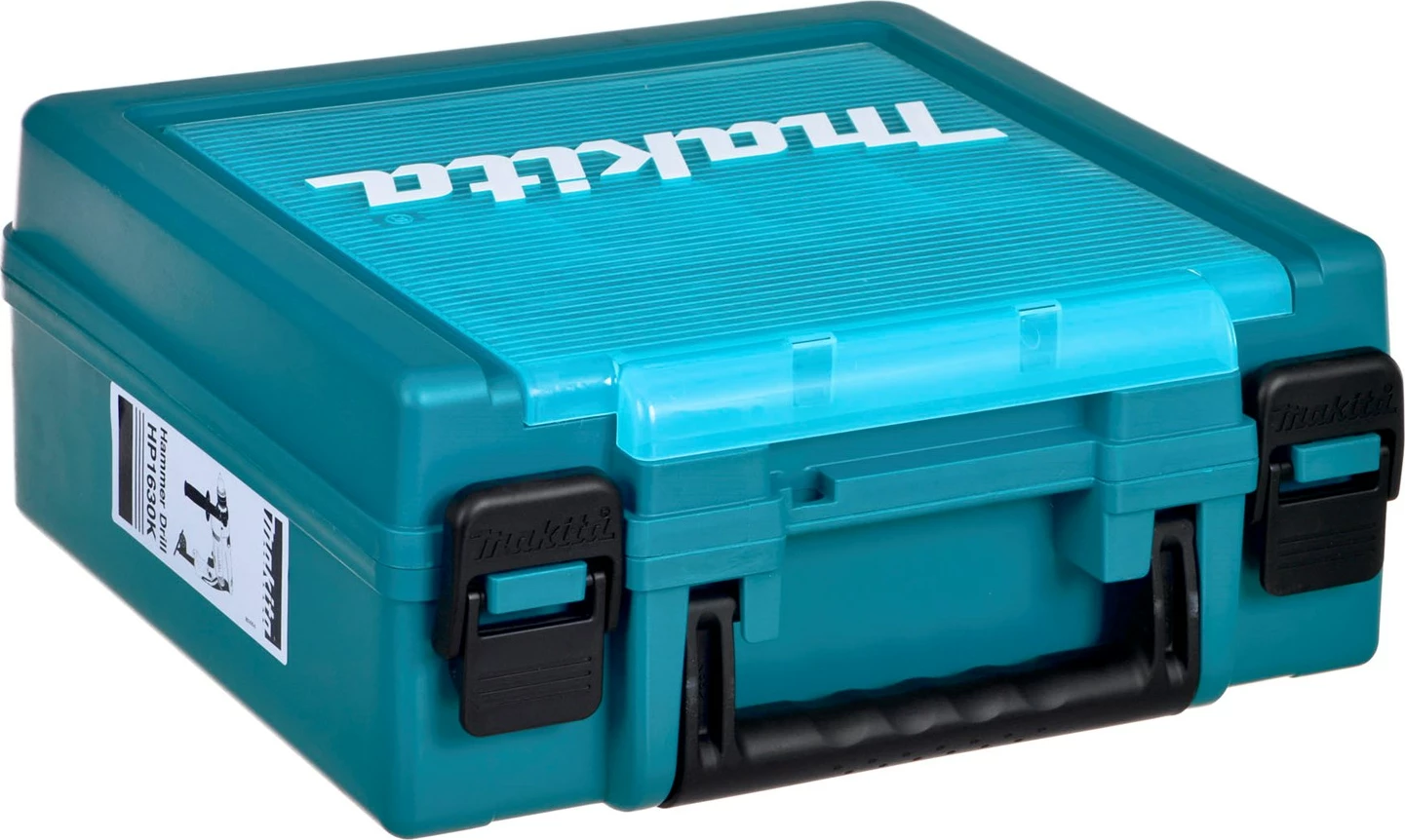 Shpuese Makita HP1630K 3200 RPM 2.1 kg, e zezë, e kaltër