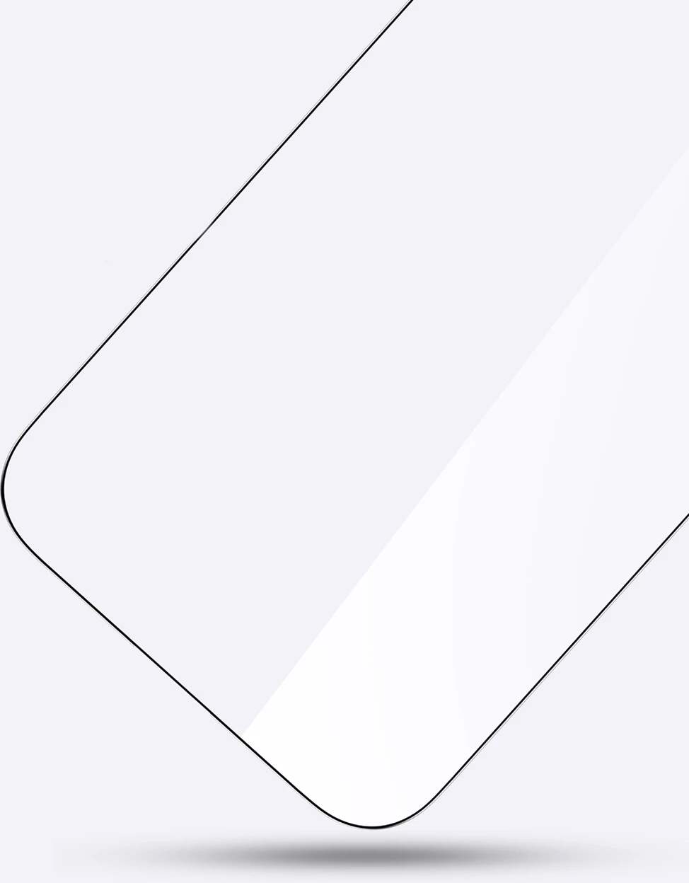 Xham mbrojtës AmazingThing Radix Full Glass për iPhone 16 Plus, transparent