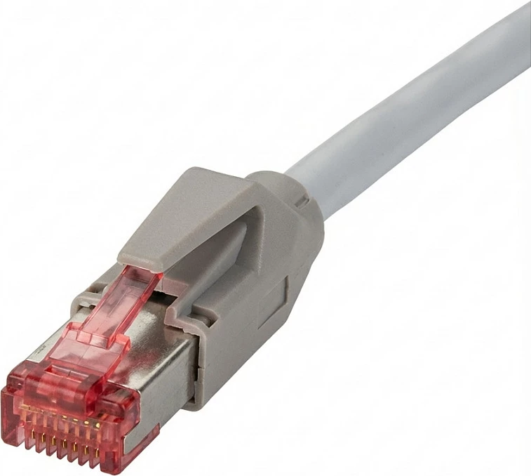 Kabllo rrjeti SECOMP DTWYLER Cat.6 S/FTP, 3 m, gri