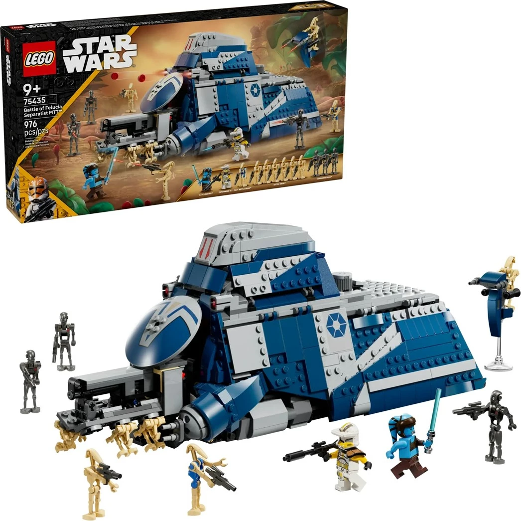 Set LEGO Star Wars 75435 Battle of Felucia Separatist MTT, për fëmijë 9+ vjeç