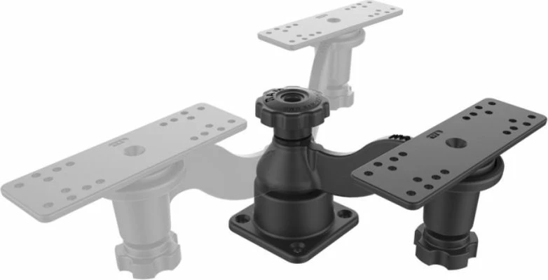 Set montimi për echosounder RAM MOUNTS, i zi