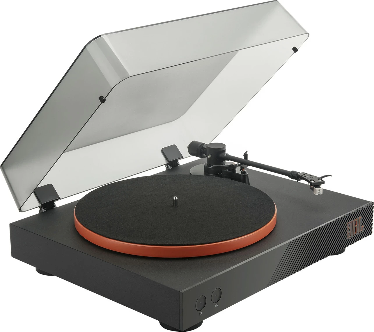 Gramafon JBL Spinner BT, Bluetooth, Black-Orange