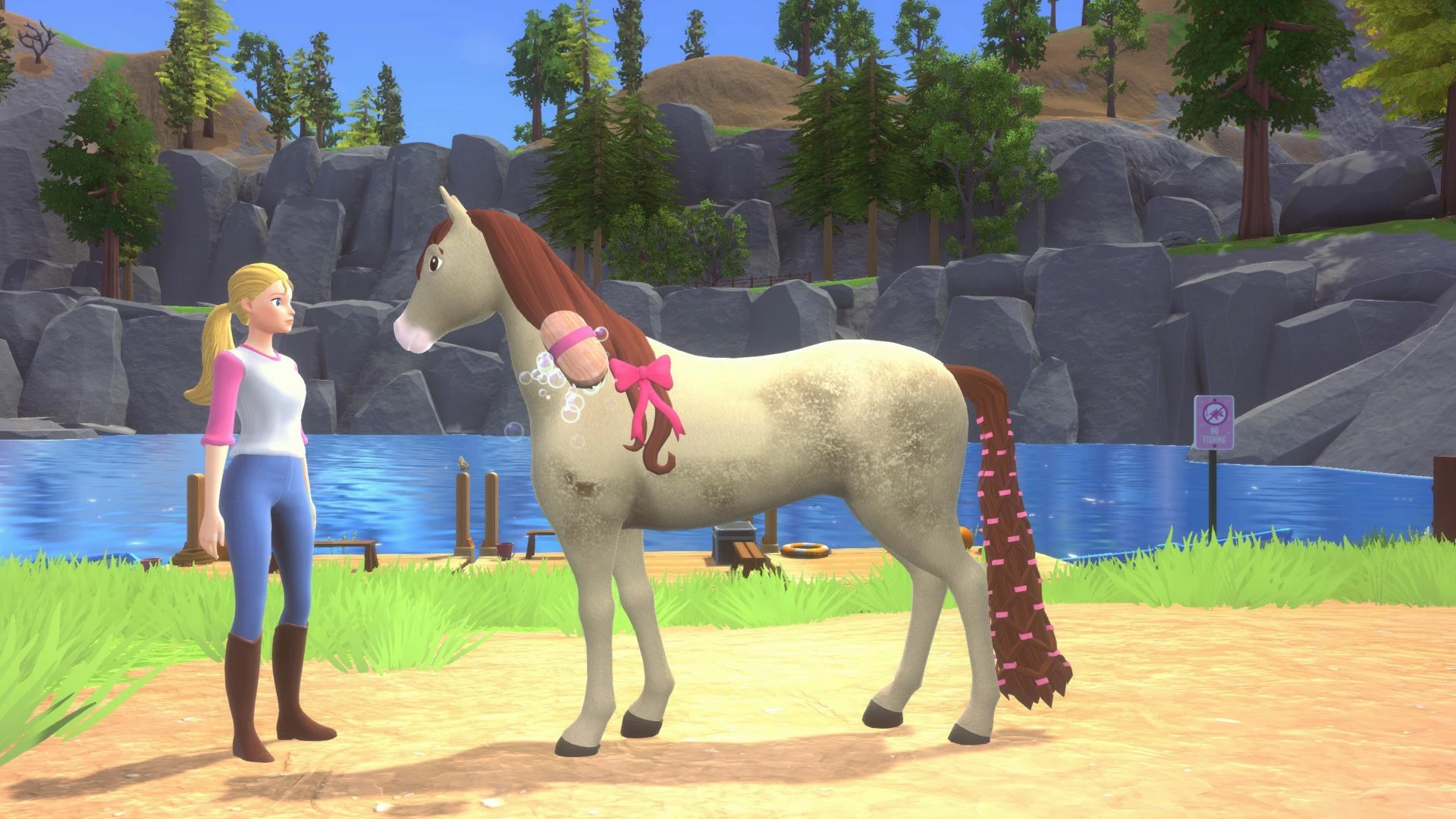 Lojë Nintendo Switch Outright Games Barbie: Horse Trails PEGI 3