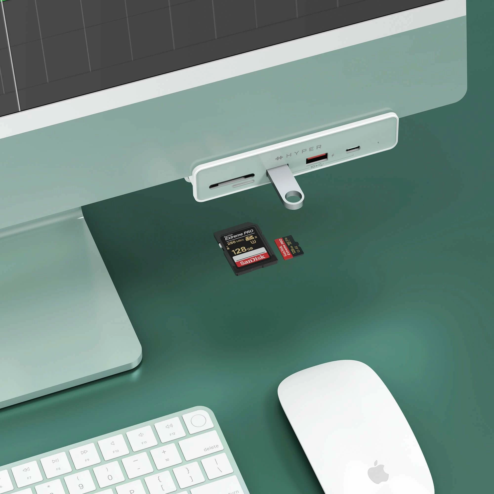 USB-C hub Targus HyperDrive 5in1, 4K Ultra HD, i bardhë