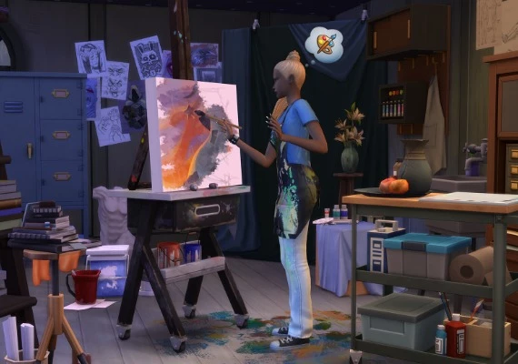 The Sims 4: Artist Studio Kit DLC Global