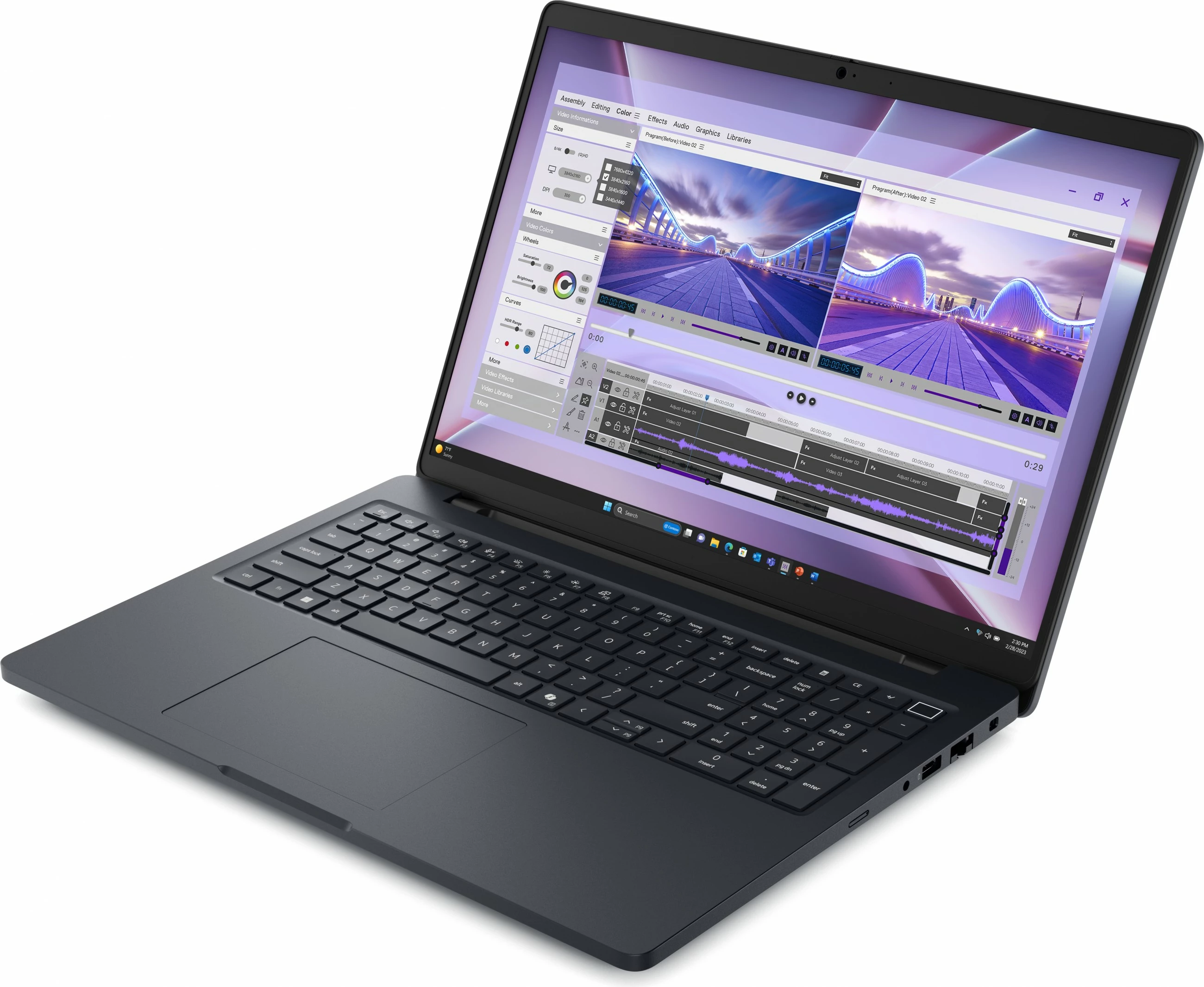 Kompjuter Dell Pro Max 16 MC16250, U7-265H, 16GB RAM, 512GB SSD, RTX 500, 16 inç, zi