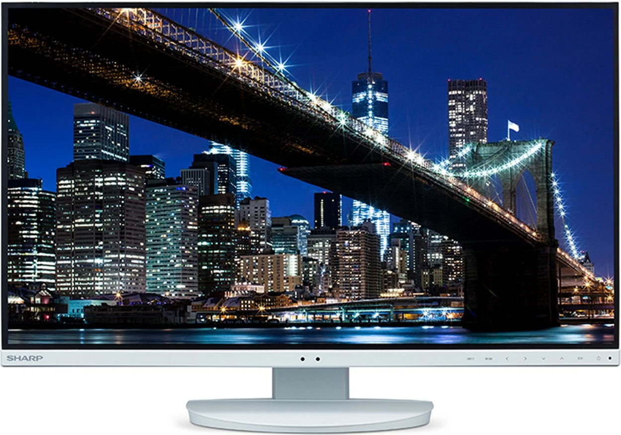 Monitor Sharp MultiSync EA272Q, 27", 2560 x 1440, 4K Ultra HD, Bardhë