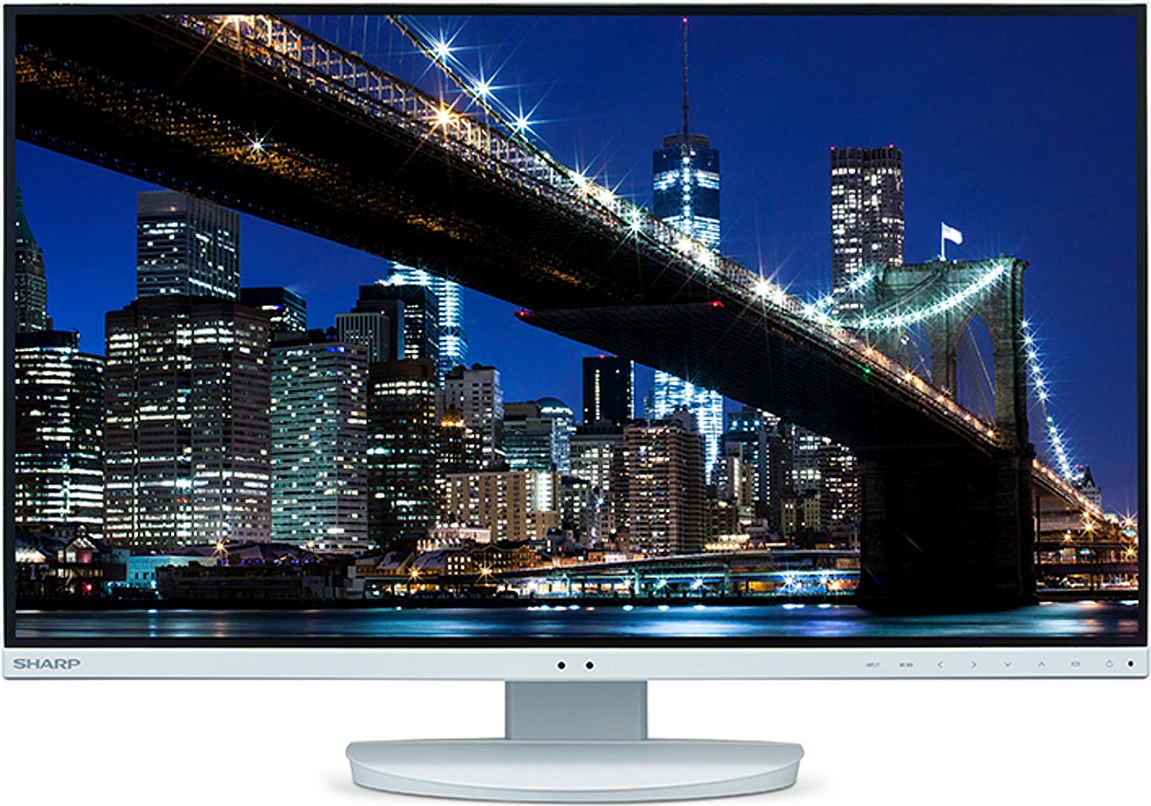 Monitor Sharp MultiSync EA272Q, 27", 2560 x 1440, 4K Ultra HD, Bardhë
