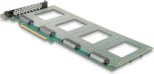 Kartelë zgjerimi PCIe DeLOCK PCIe 4.0 x16, 4x U.2 NVMe SFF-8639, internal