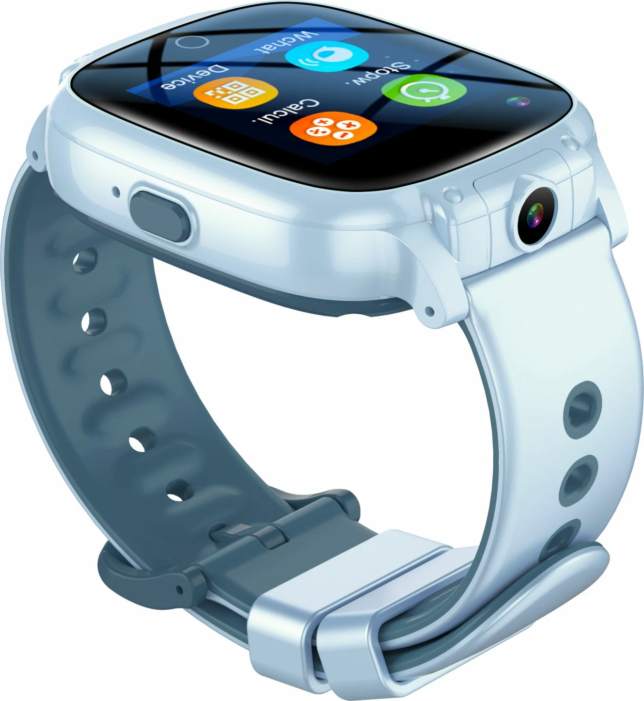 Smartwatch Moye Joy Kids 4G me GPS, dy kamera, IPX7, 700 mAh, blu