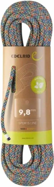 Litar ngjitjeje EDELRID se puffin 9.8mm 70m, shumëngjyrësh