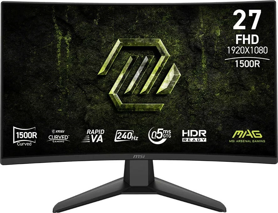 Monitor MSI MAG 274CF X24, 27 inch, 240Hz, Full HD, VA, i zi