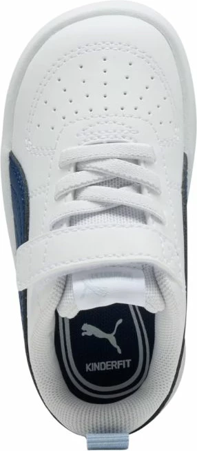Atlete fëmijë Puma Rickie AC+ Inf 384314 44, të bardha dhe të kaltra