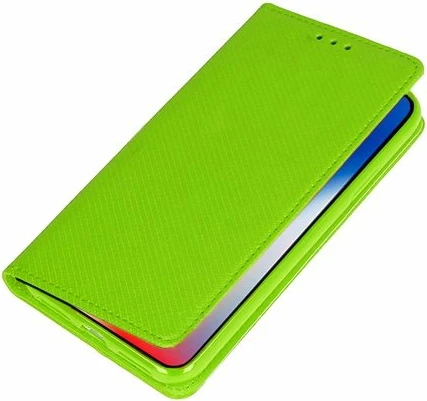 Mbështjellës flip magnetik HAVANA për Samsung Galaxy A80 / A805, MPN 9082, me xhep kartele, e gjelbër