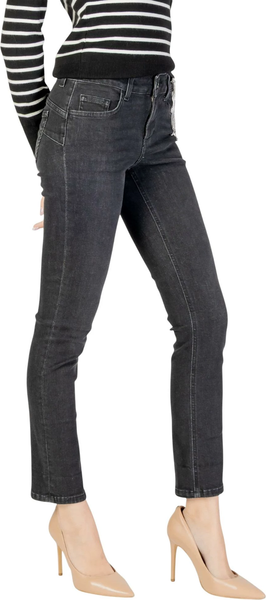 Xhinse skinny për femra Liu Jo B.UP Monroe UF5006 D4797, të zeza [Madhësia: W33]