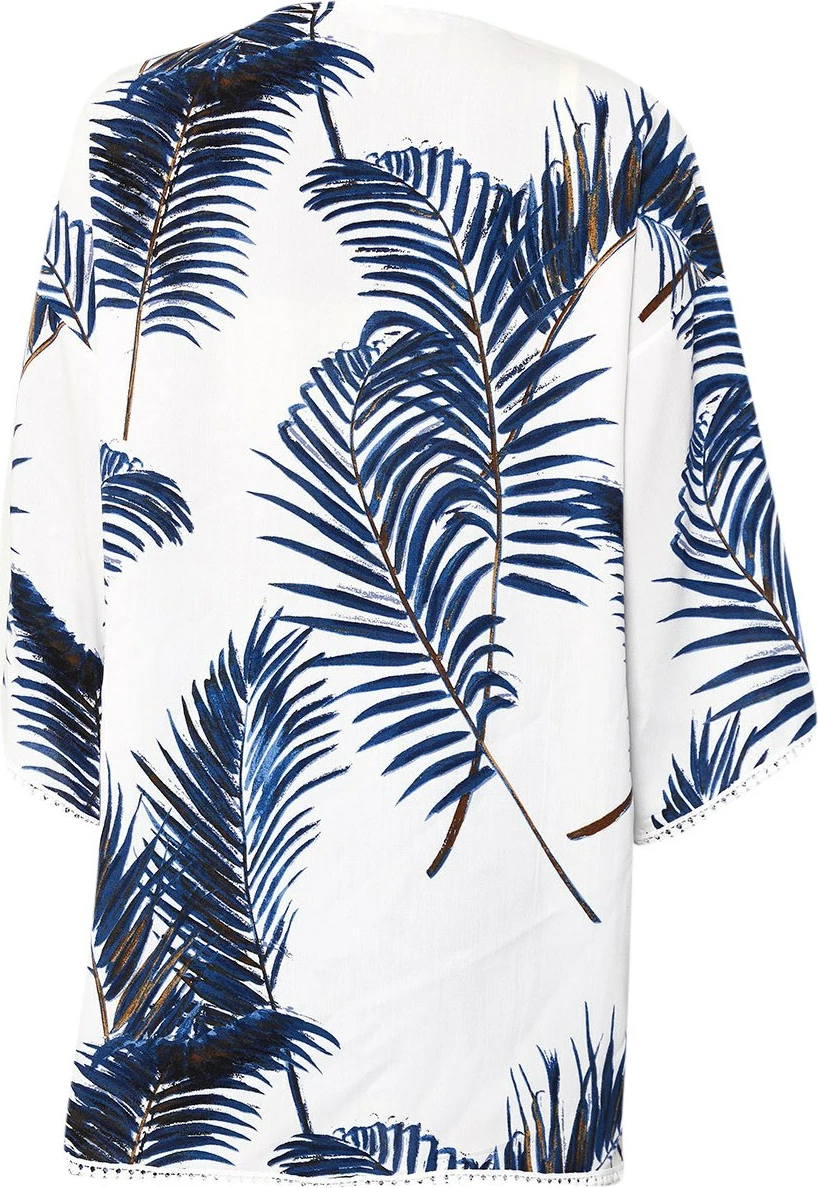 Kimono Jumeon, e bardhë dhe blu, X9821