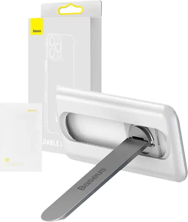 Mbështjellës i palosshëm për celular Baseus LUXZ000002, i bardhë