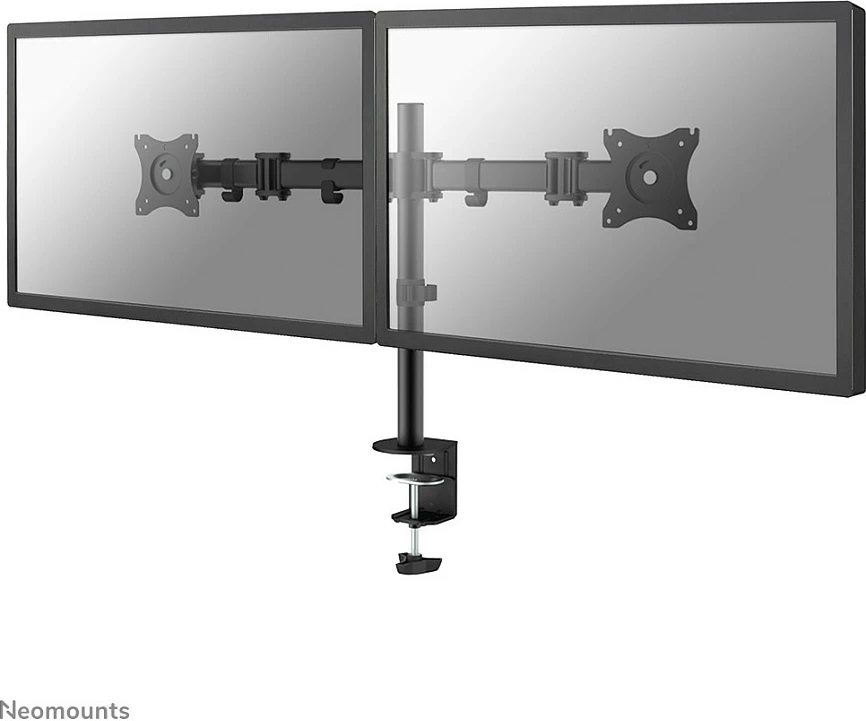 Krah monitori Newstar NM-D135DBLACK, për tavolinë, 27", i zi