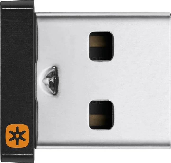 USB receiver Logitech Unifying, i zi/argjendtë