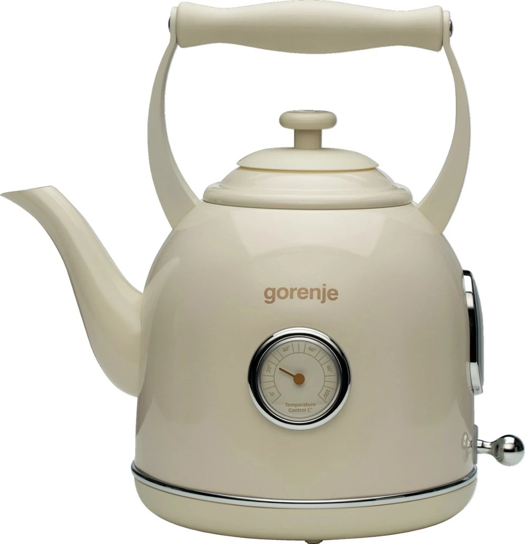 Ibrik elektrik Gorenje K17CLIN, 1.7 L, 2000 W, Krem