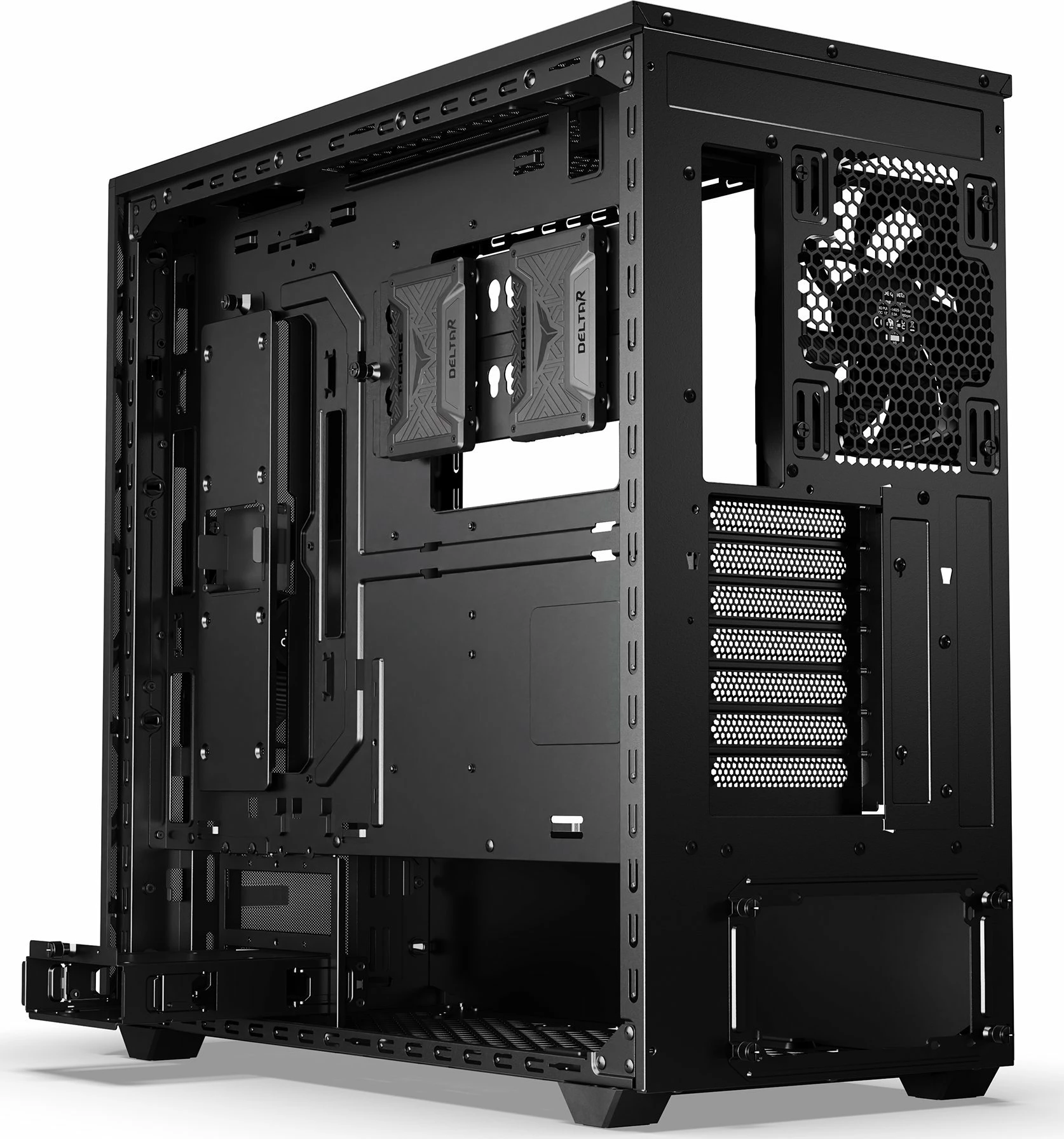 Kasë be quiet! Shadow Base 800 DX BGW61 Midi Tower ATX/eATX, ARGB, xham i temperuar, 3x 140mm PWM, USB-C, e zezë