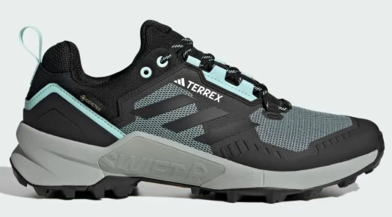 Atlete për meshkuj adidas Terrex Swift R3 GTX, të zeza dhe jeshile [Madhësia: 45 1/3]