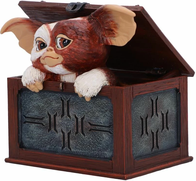 Figurinë NEMESIS NOW Gremlins Gizmo "You Are Ready" prej rrëshire, e pikturuar me dorë