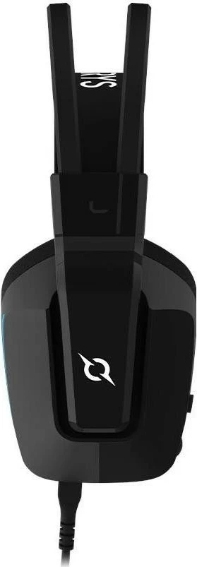 Kufje gaming Aqirys Alya 7.1 VS, me mikrofon të ndashëm, 7.1 surround, të zeza
