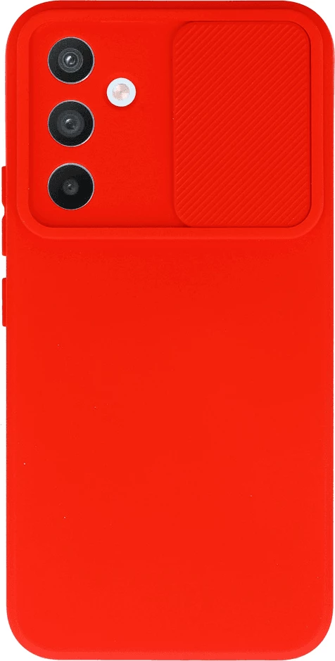 Mbështjellës ONASI Lens Cover për Samsung Galaxy A05s, silikon i hollë me mbrojtje kamere, i kuq