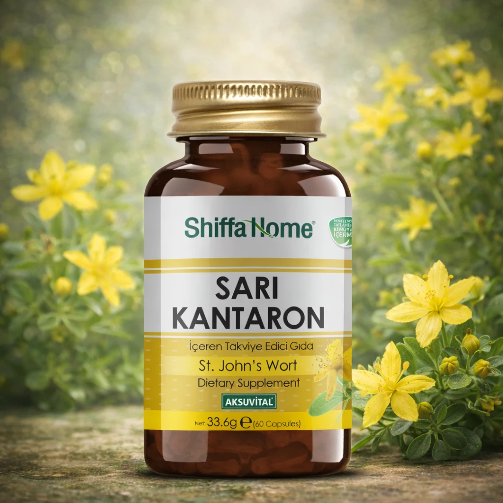 Sari Kantaron (Kantarion i Verdh) - Suplement për mbështetjen e shëndetit emocional dhe mirëqenies mendore