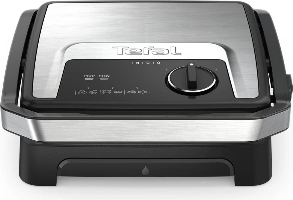 Grill elektrik Tefal Inicio Adjust GC272D10, çelik inoks