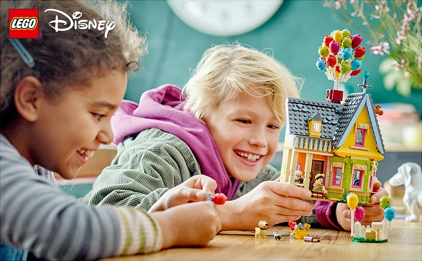 Set ndërtimi LEGO Disney 43217 Up House, 598 copë, shumëngjyrësh