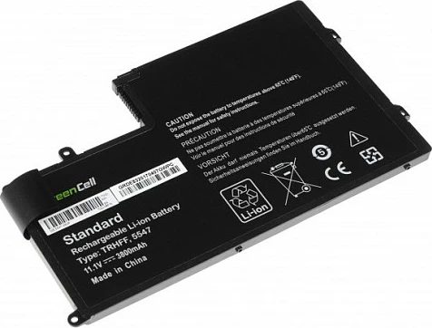 Bateri laptopi Green Cell për Dell Inspiron 15 5542/5548, 11.1V 3400mAh, e zezë