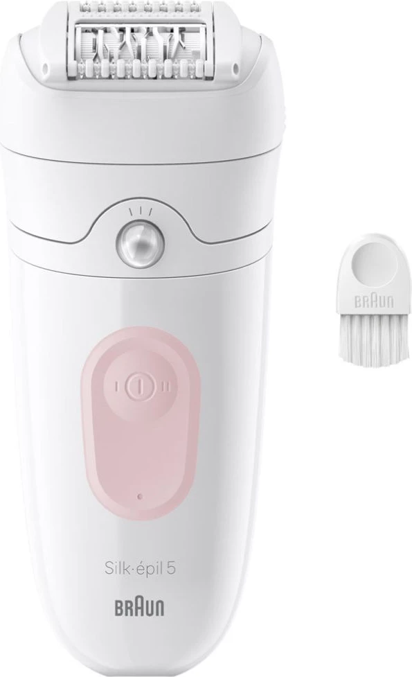 Epilator Braun Silk-épil 5 5-000 Wet & Dry, i bardhë