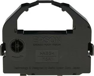 Shirit bojë Epson C13S015262 për printera dot matrix LQ-670/680 Pro/860/1060/2500/2550, i zi