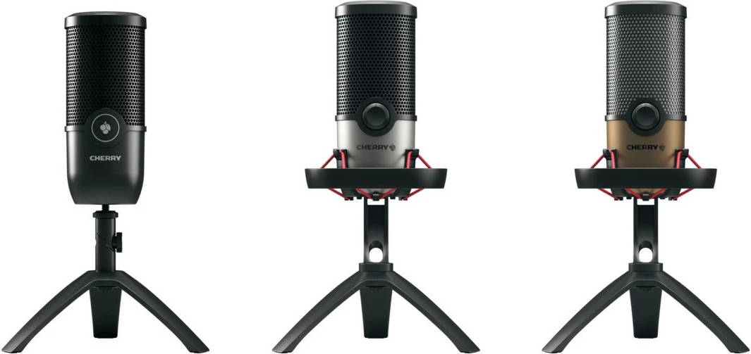 Mikrofon tavoline Cherry ZUB UM 3.0, USB, i zi