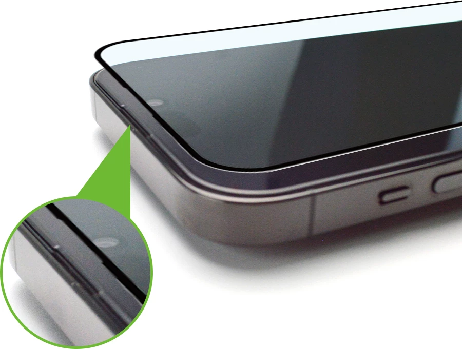 Xham i temperuar Wozinsky Premium Glass me kornizë montimi për iPhone 15 Plus, zi