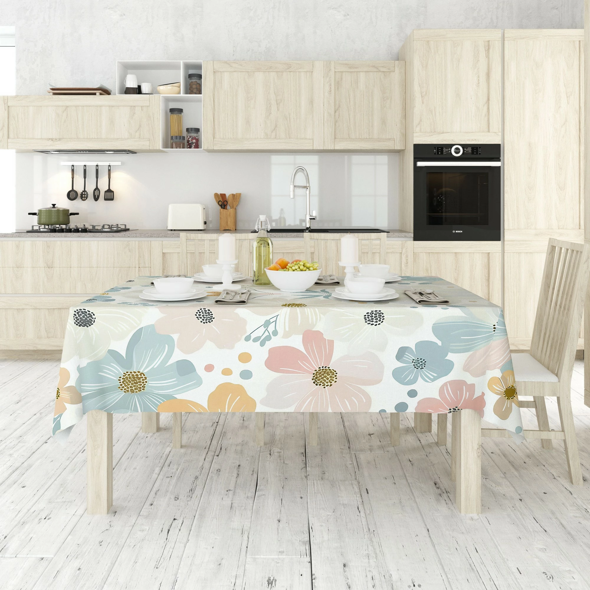 Mbulesë tavoline Hermia, Asr-tblclt25-16, 140x220cm