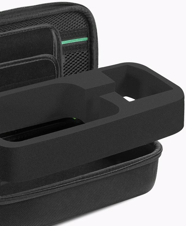 Kasë Ugreen për Nintendo Switch dhe aksesorë, S, 26.5 x 10 x 13.5 cm, e zezë