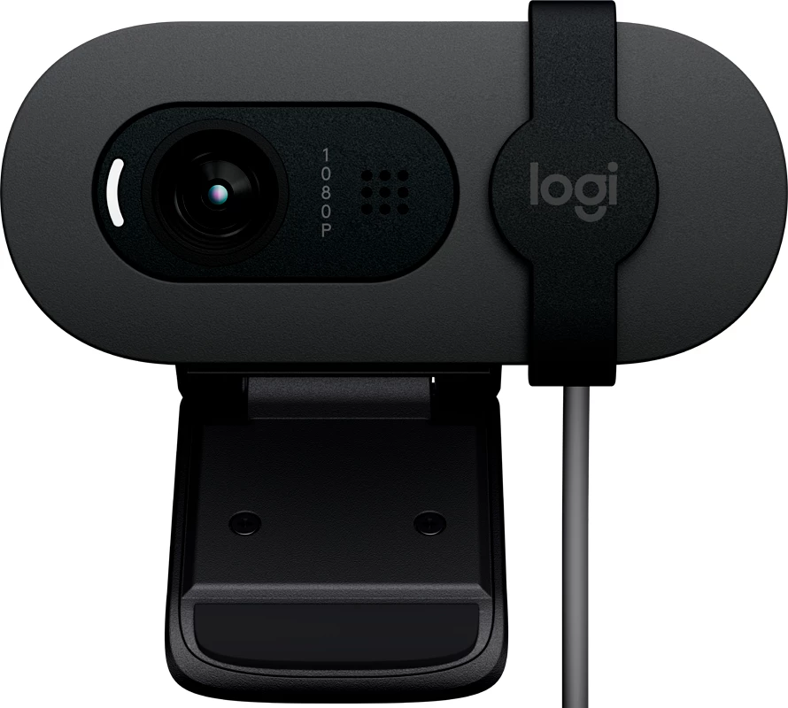 Webkamerë Logitech Brio 100 Full HD 1080p, USB, Graphite
