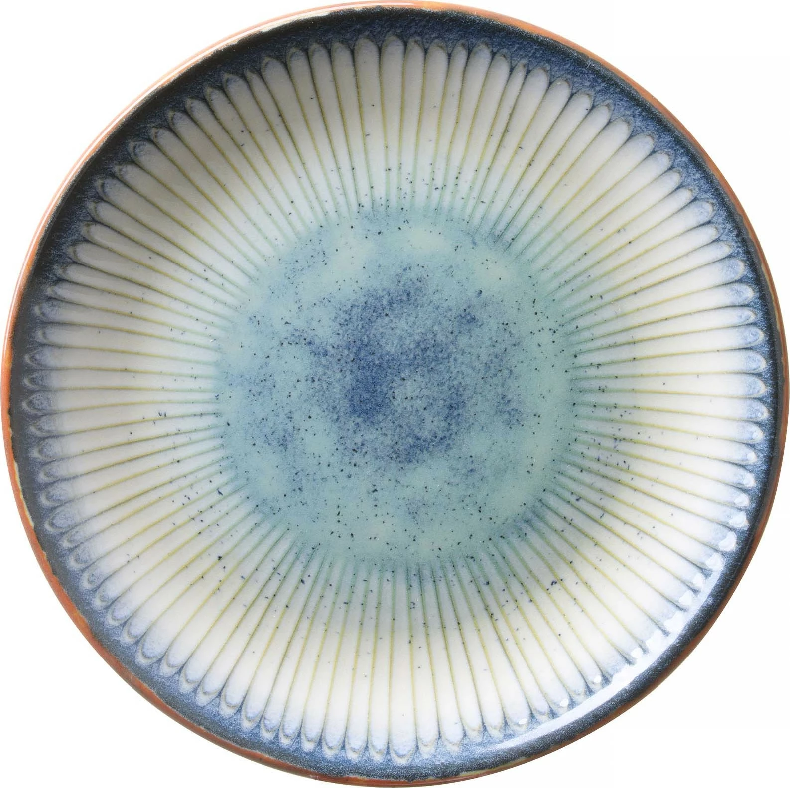 Pjatë e sheshtë Fine Dine Galaxy 270 mm, blu, set 6 copë