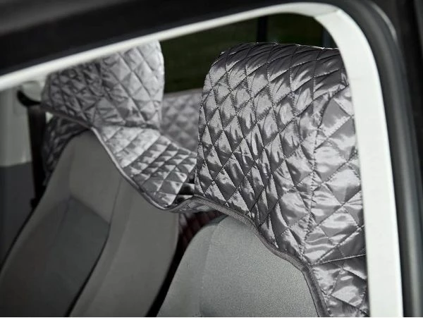 Mbulesë sediljeje për qen Hobbydog 160 me anësore, gri