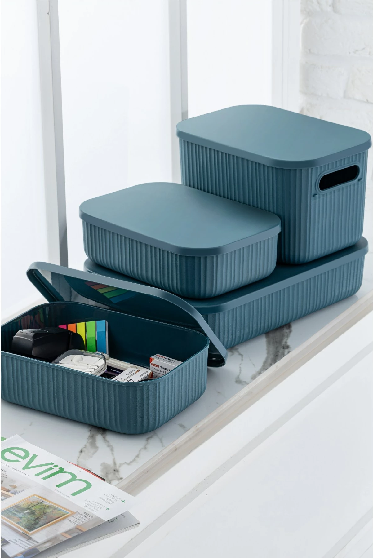 Organizues grimi Hermia Concept, VLINE4LIKRSK, ngjyrë kaltër