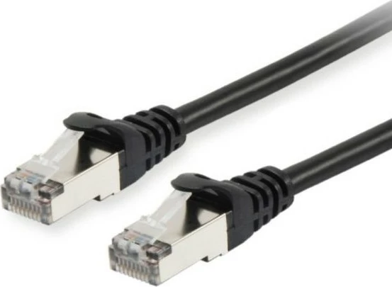 Kabllo rrjeti Cat6 Equip S/FTP 5m, RJ-45, e zezë