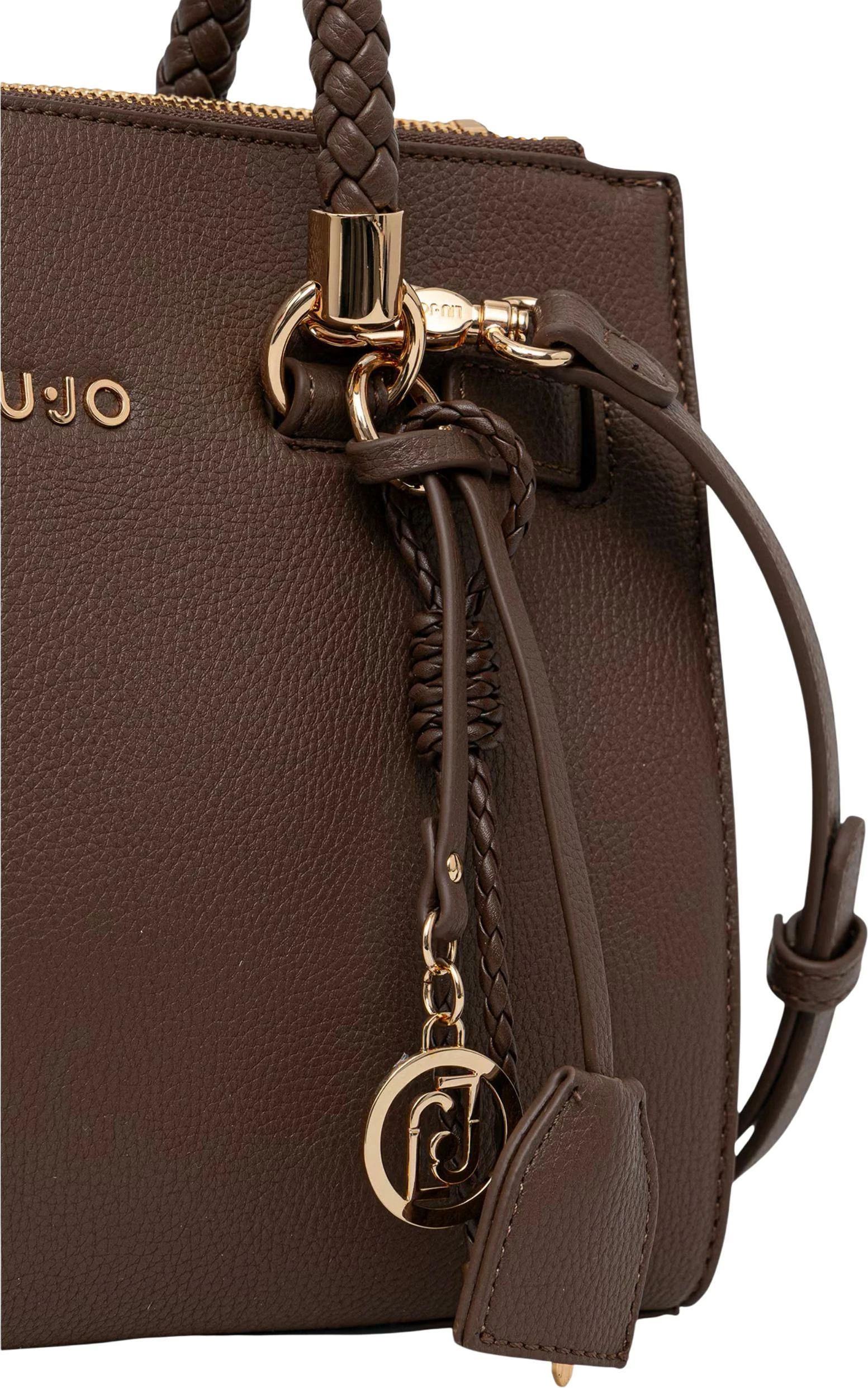 Çantë shopper Liu Jo AF6086 E1019 për femra, bezhë e errët