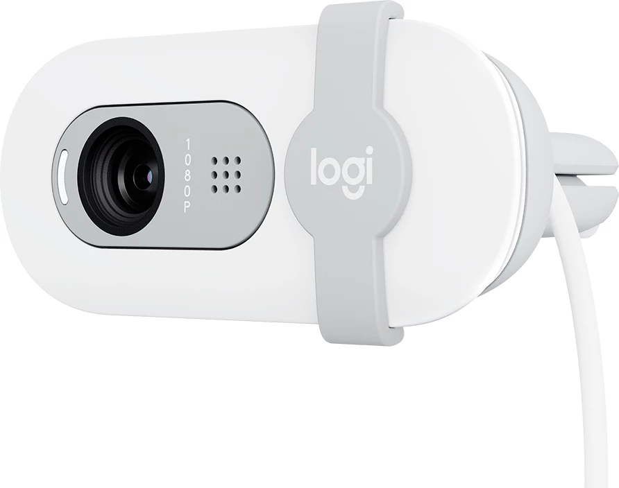 Webkamerë Logitech Brio 100 Full HD, USB, e bardhë (off-white)