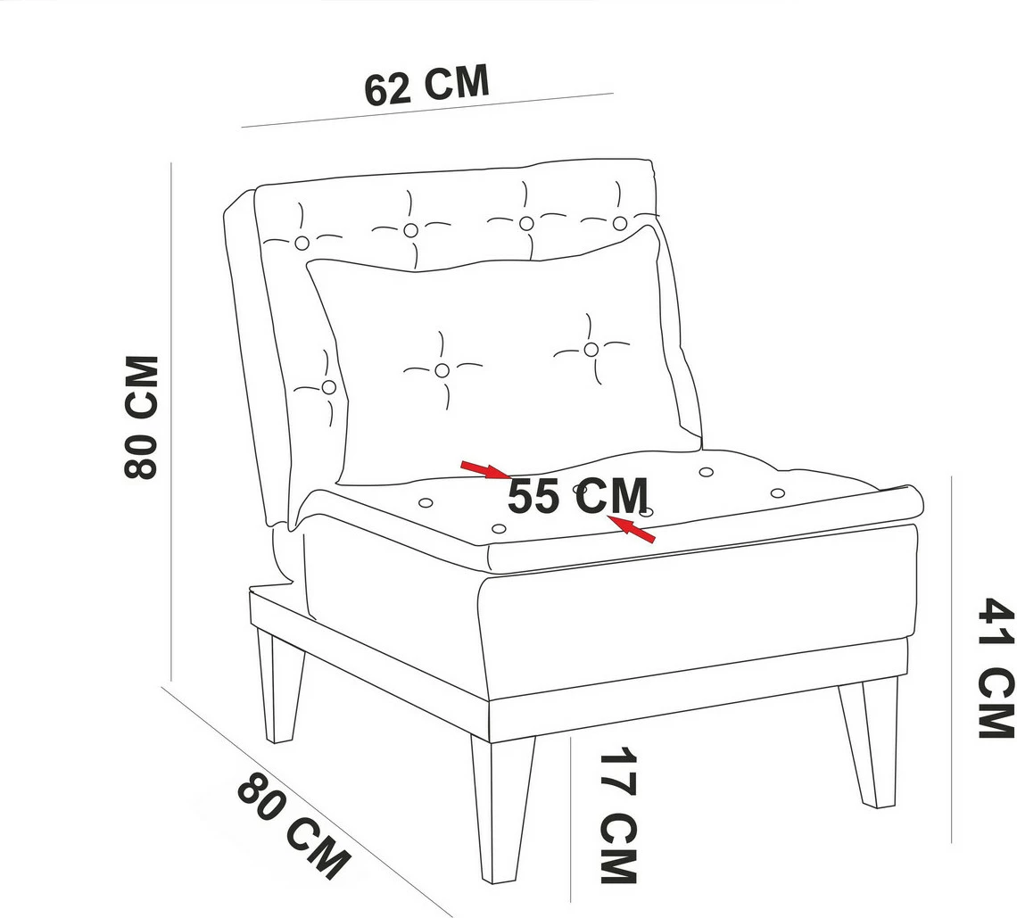 Set divan-krevat Atelier del Sofa, ngjyrë gri, Fuoco-TKM03-1008