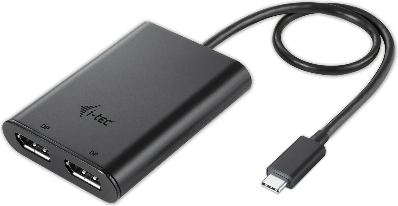 Adapter USB-C I-Tec Dual DisplayPort 4K, i zi