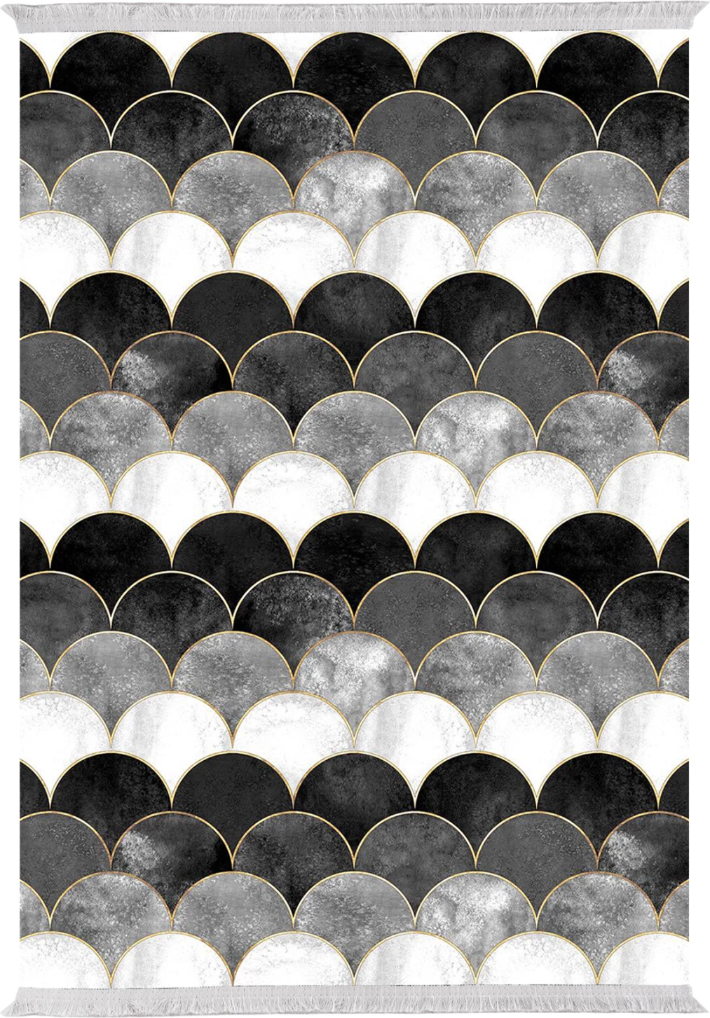 Tepih për dhomë ndeje me franja, Josiane, FH7723.33, shumëngjyrësh, 180x280 cm