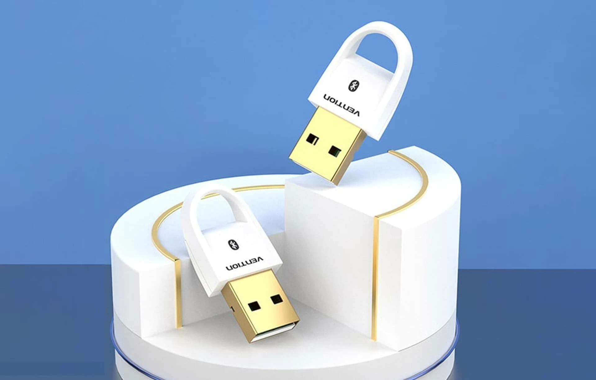 Adapter Bluetooth USB Vention CDSW0 5.0, USB-A, i bardhë